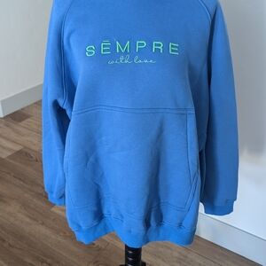 Blue Women's Sweatshirt